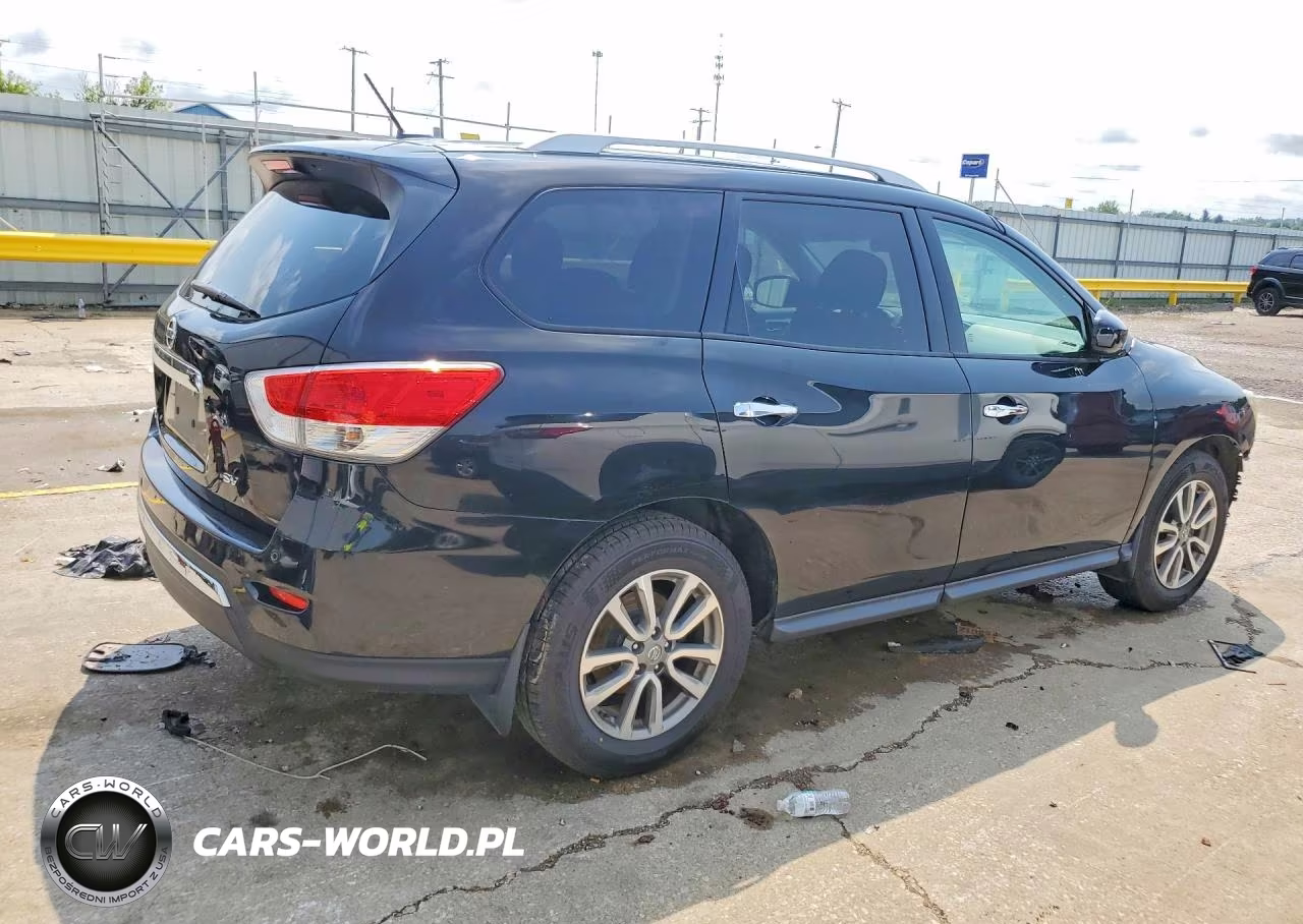 2015 Nissan Pathfinder Sv VIN:5N1AR2MN4FC615052 - 3