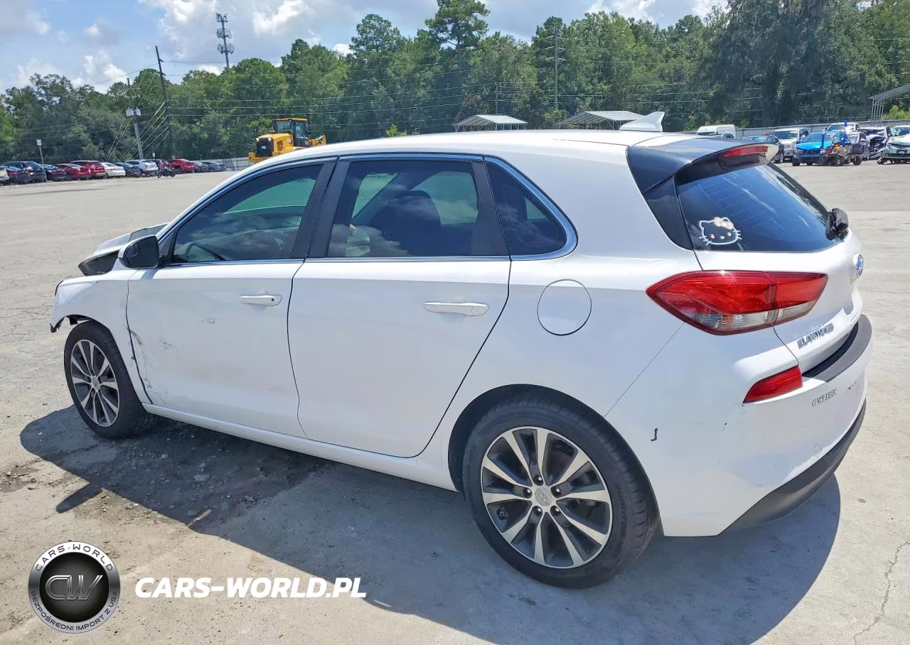 2018 Hyundai Elantra Gt Base VIN:KMHH35LE5JU018062 - 2