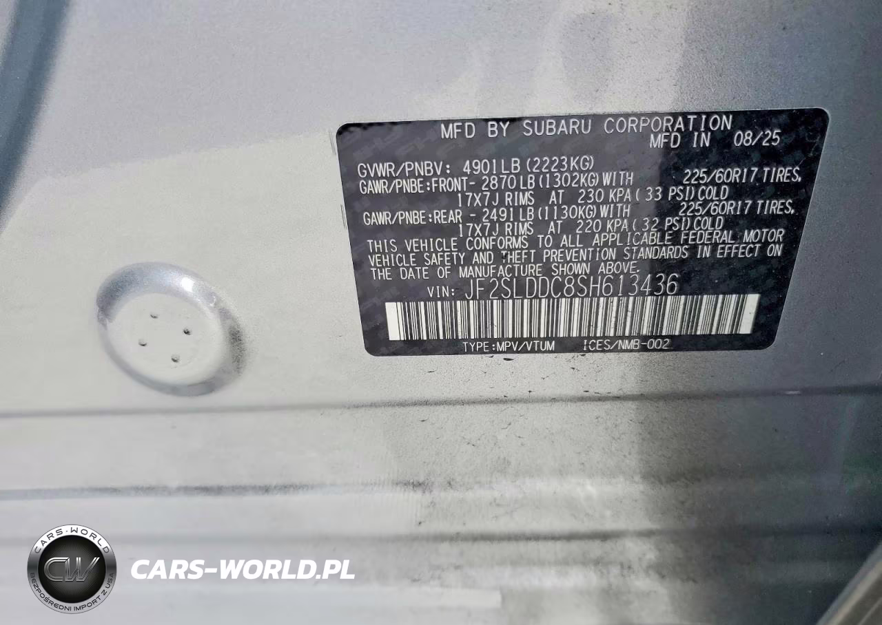 2025 Subaru Forester Premium VIN:JF2SLDDC8SH613436 - 14