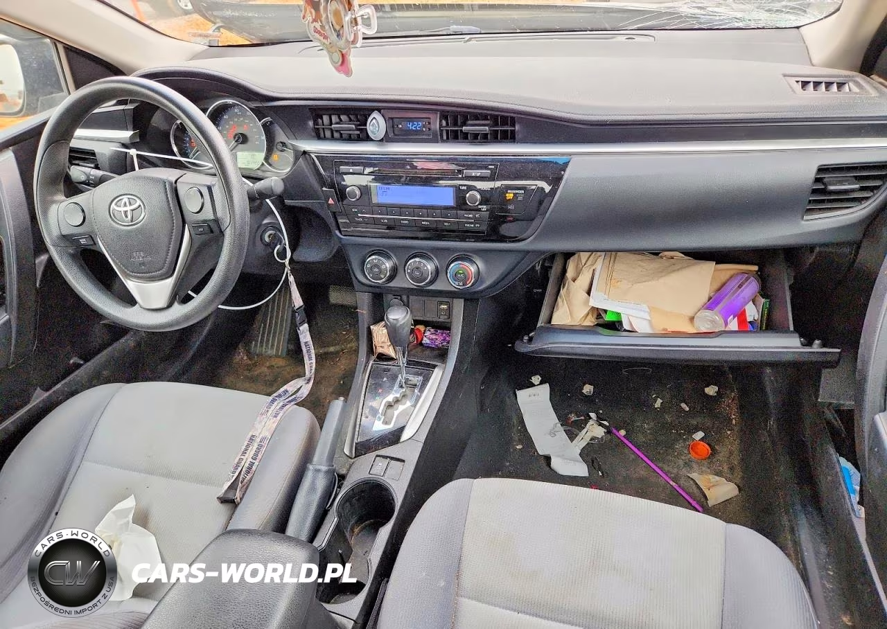 2014 Toyota Corolla L VIN:5YFBURHE9EP115064 - 8