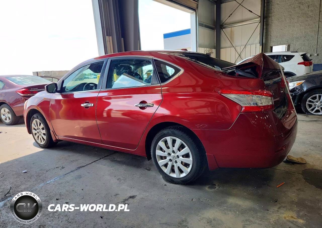 2015 Nissan Sentra Sv VIN:3N1AB7AP1FY268639 - 2