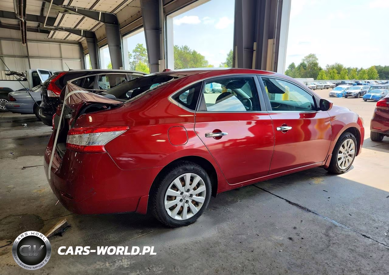 2015 Nissan Sentra Sv VIN:3N1AB7AP1FY268639 - 3