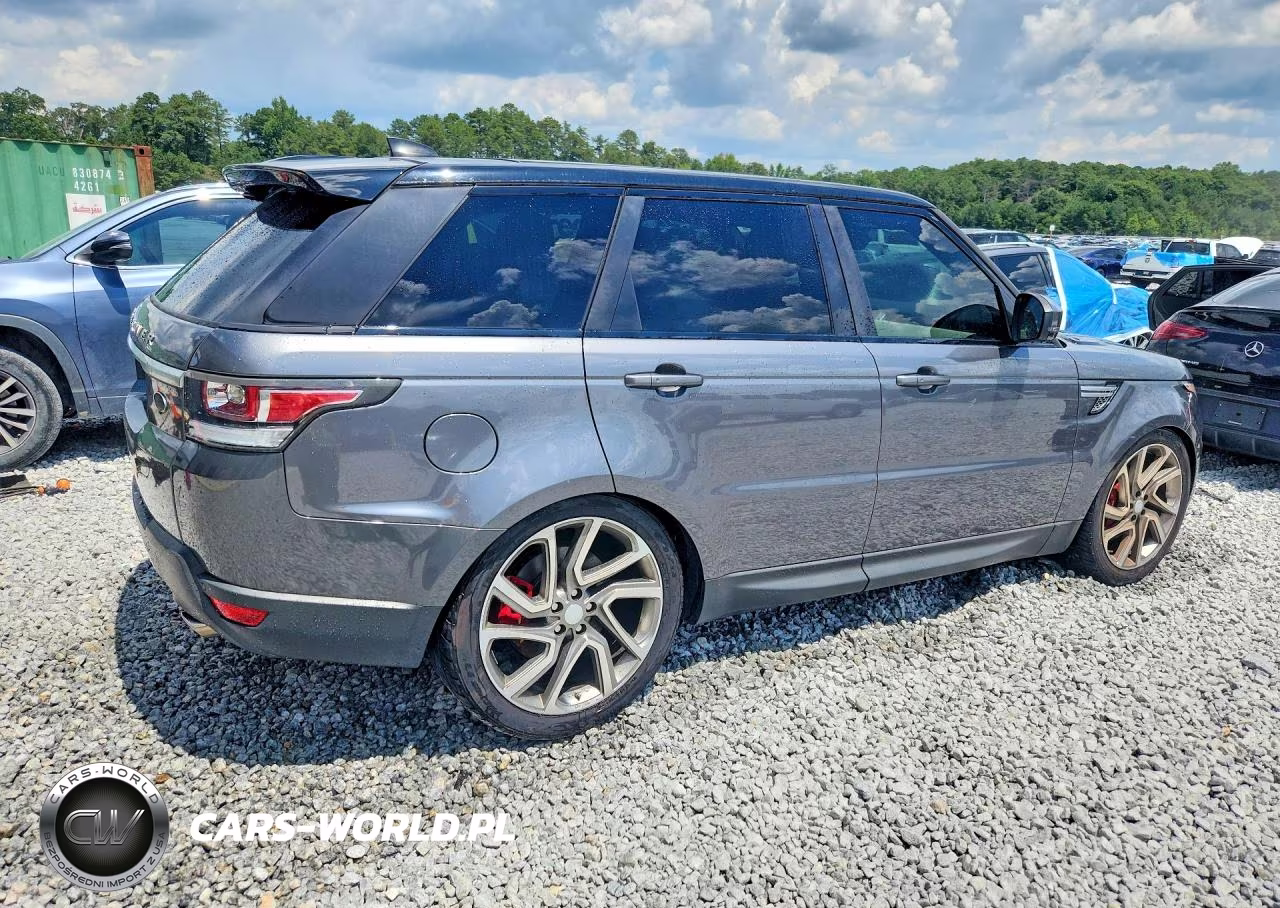 2017 Land Rover Range Rover Sport Sc VIN:SALWR2FE5HA144415 - 3