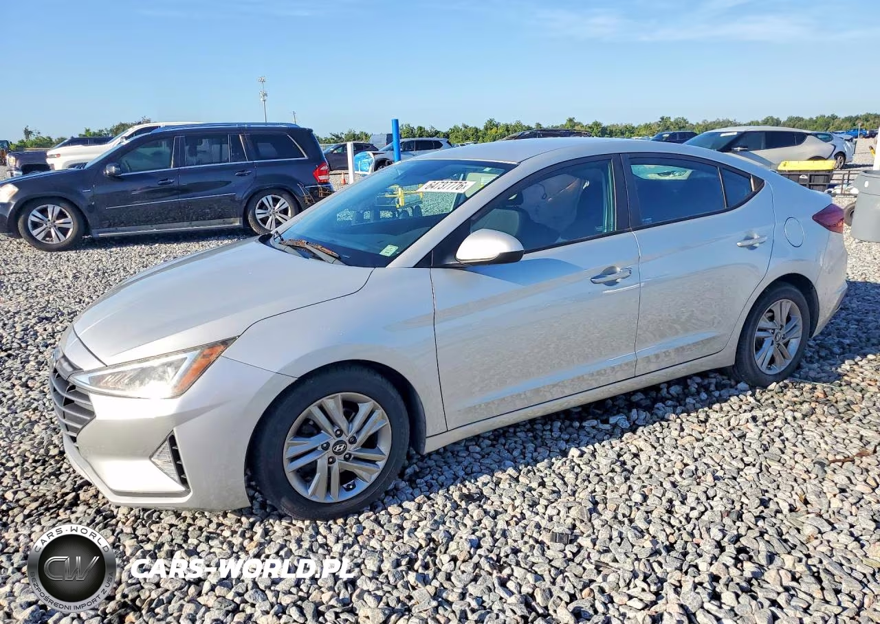 2019 Hyundai Elantra Sel VIN:5NPD84LF5KH481483 - 1