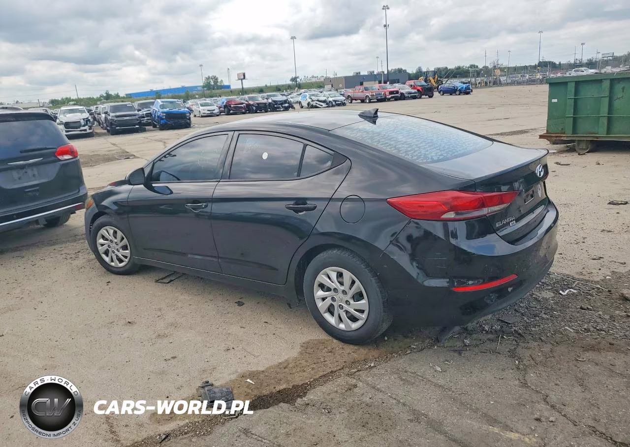 2017 Hyundai Elantra Se VIN:5NPD74LF9HH139742 - 2