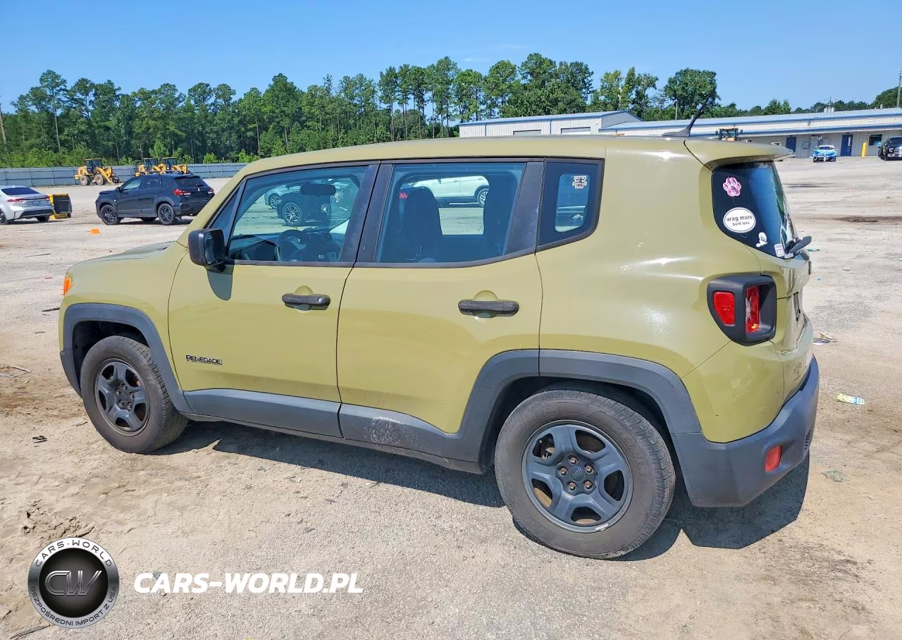 2015 Jeep Renegade Sport VIN:ZACCJAAH0FPB76416 - 2