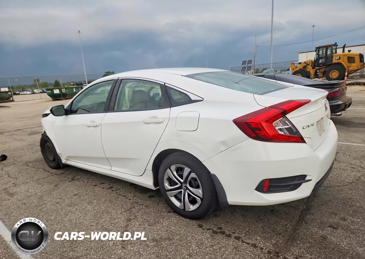 2017 Honda Civic Lx VIN:19XFC2F56HE067625 - 2