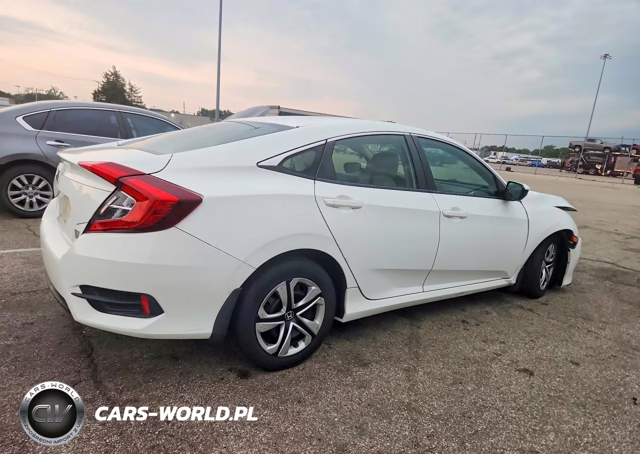2017 Honda Civic Lx VIN:19XFC2F56HE067625 - 3