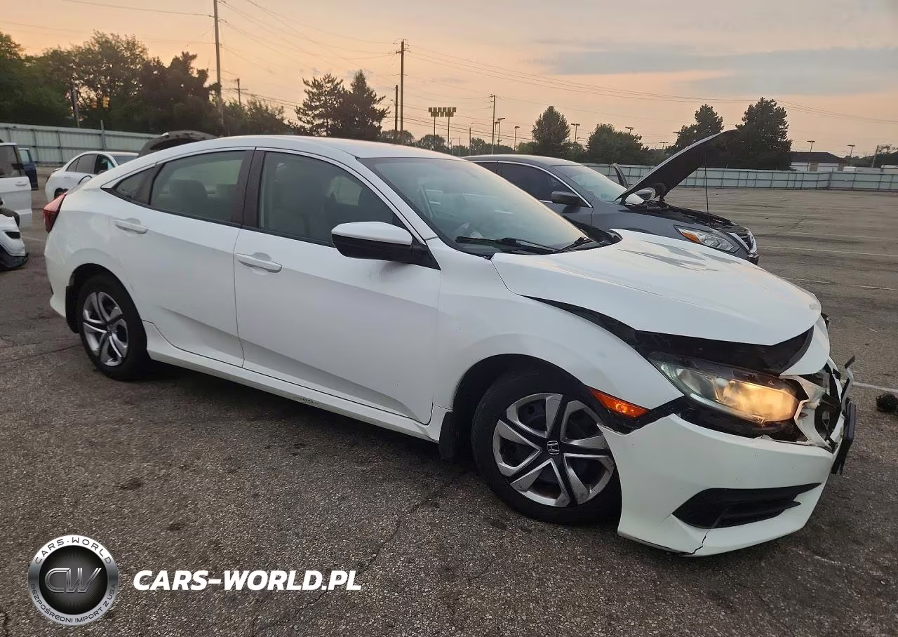 2017 Honda Civic Lx VIN:19XFC2F56HE067625 - 4