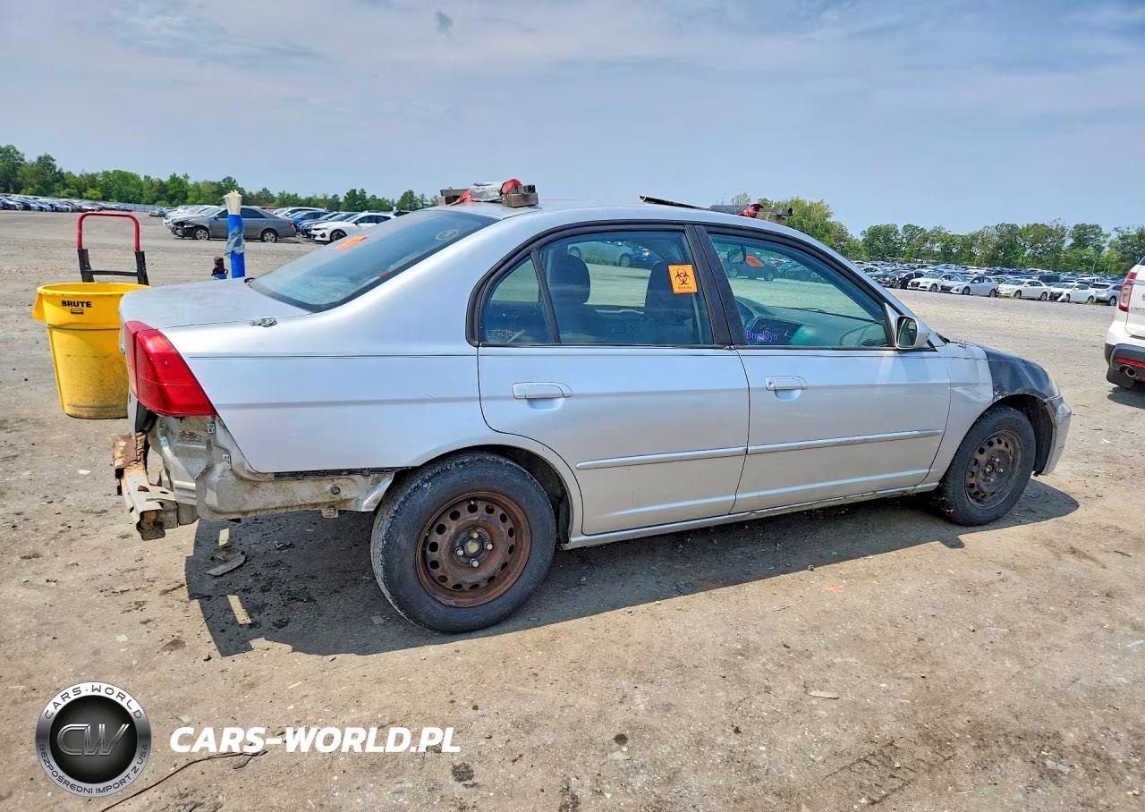 2002 Honda Civic Ex VIN:2HGES25702H596762 - 3