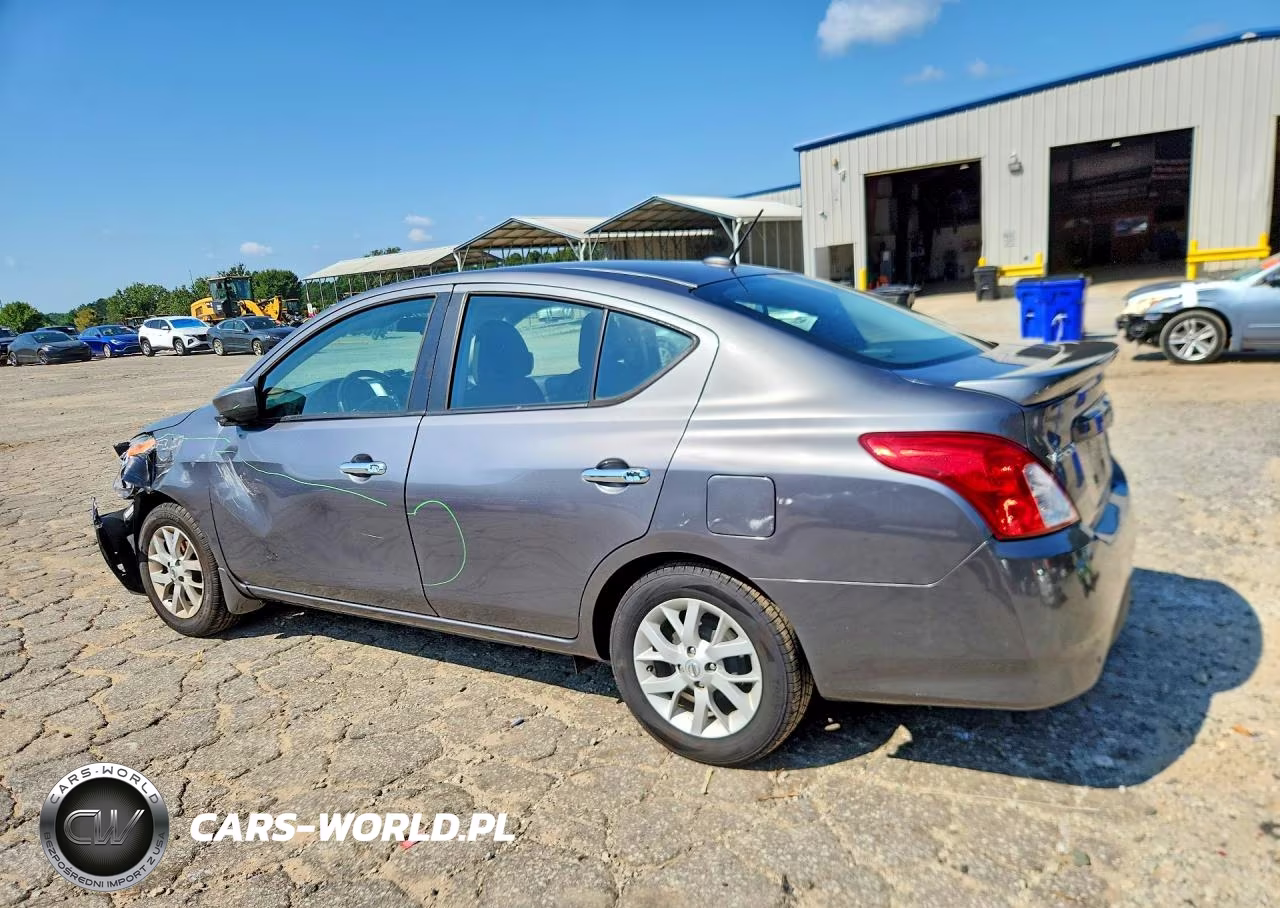 2019 Nissan Versa Sv VIN:3N1CN7AP2KL871610 - 2