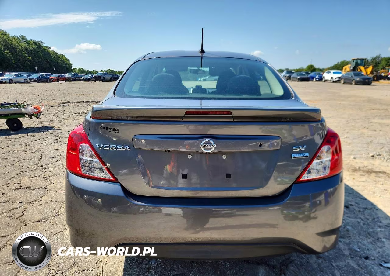 2019 Nissan Versa Sv VIN:3N1CN7AP2KL871610 - 6