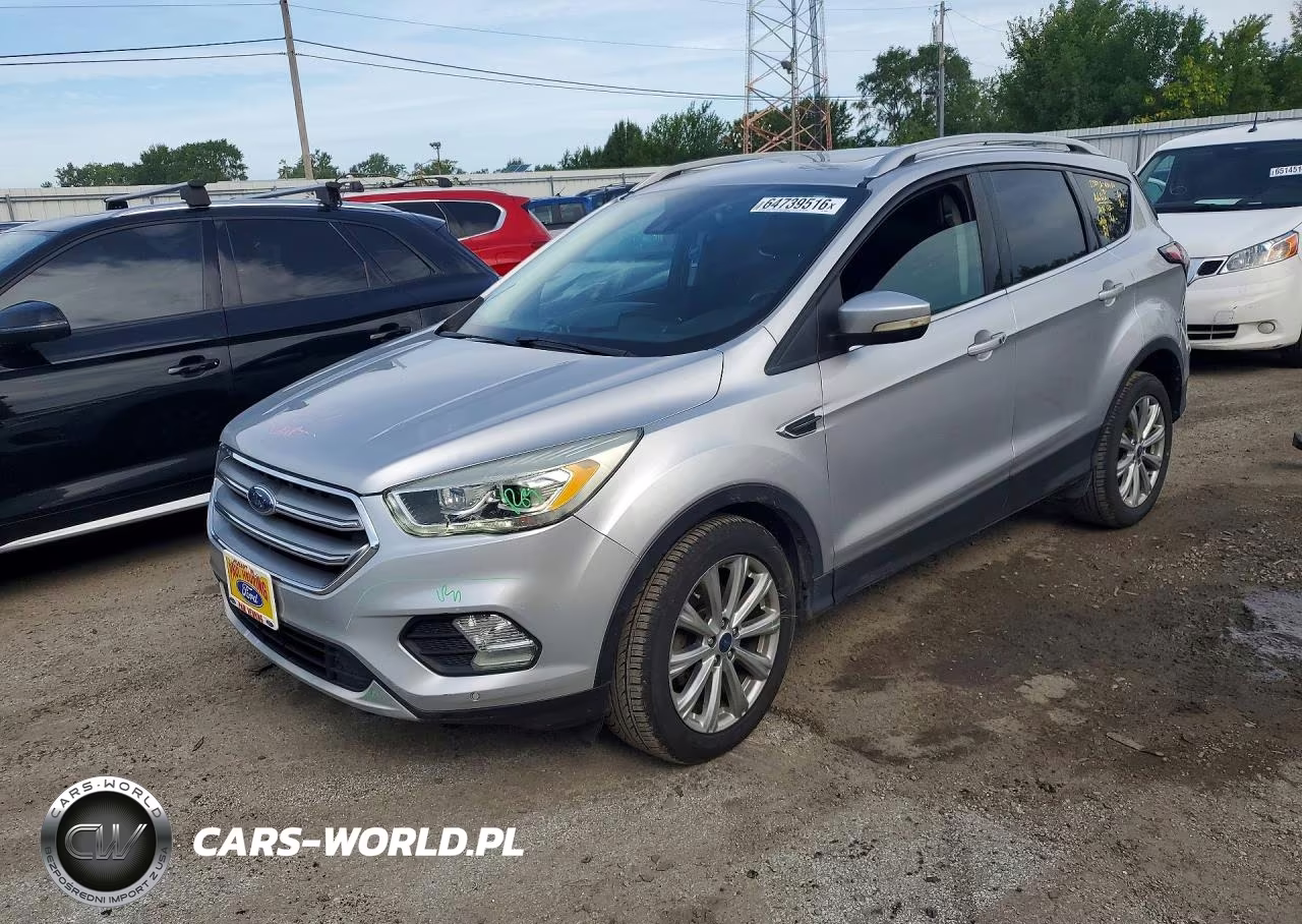 2017 Ford Escape Titanium VIN:1FMCU0JD0HUC33332 - 1