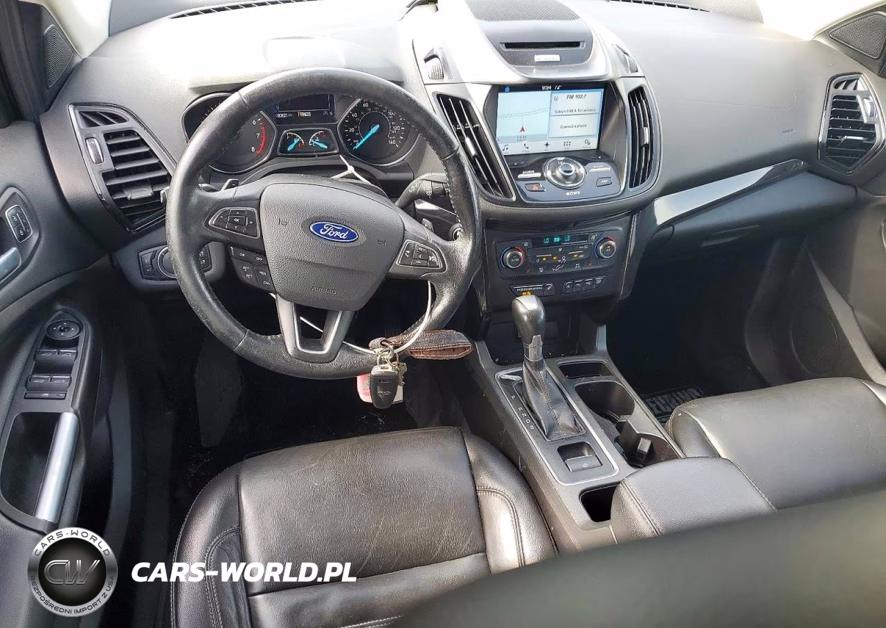 2017 Ford Escape Titanium VIN:1FMCU0JD0HUC33332 - 8