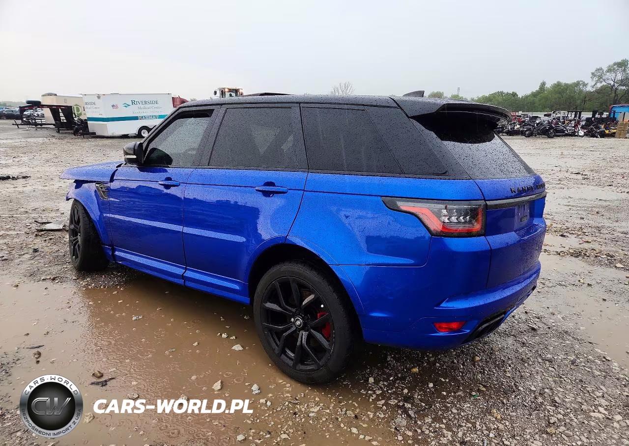 2019 Land Rover Range Rover Sport Svr VIN:SALWZ2SE8KA829201 - 2