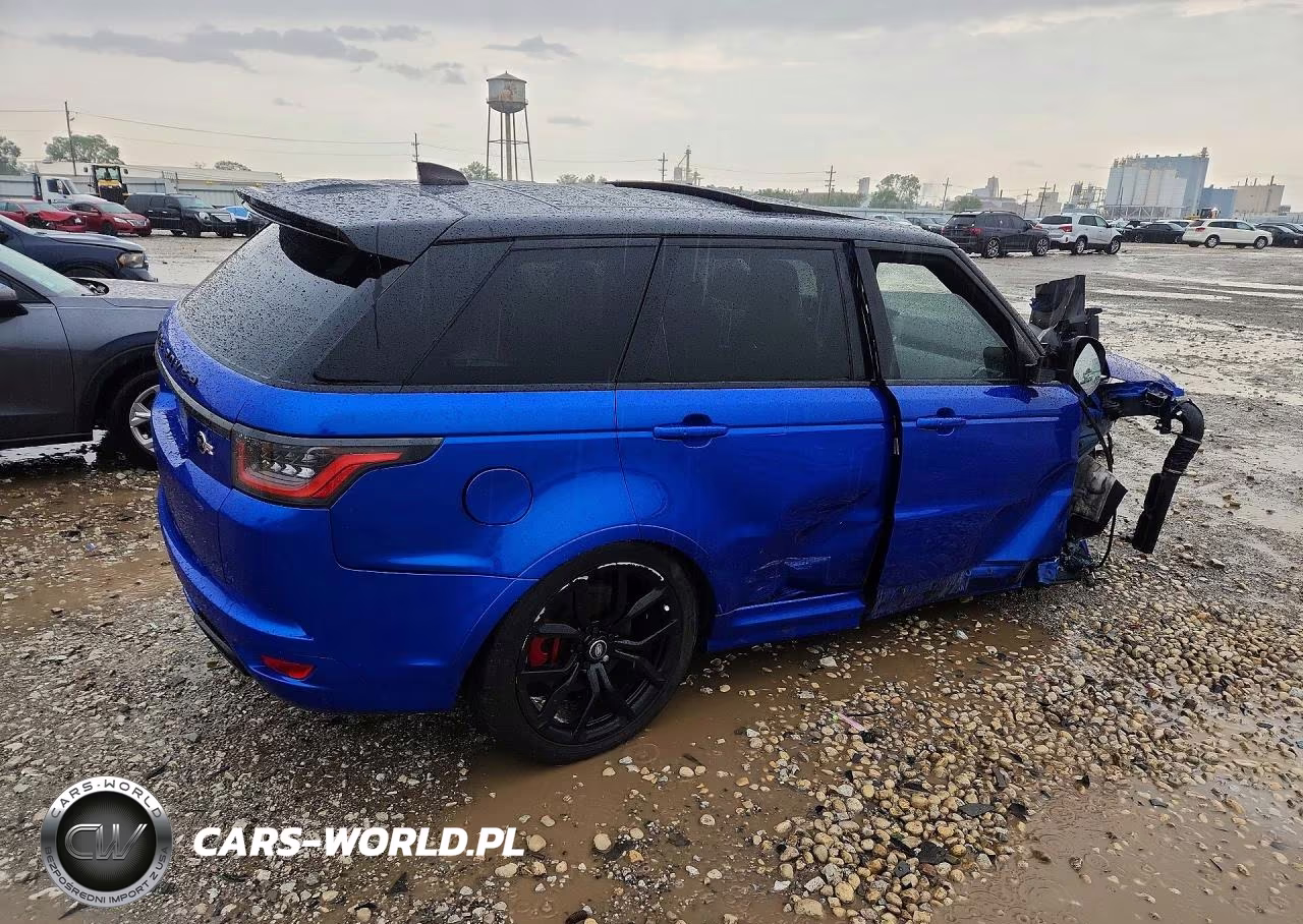 2019 Land Rover Range Rover Sport Svr VIN:SALWZ2SE8KA829201 - 3