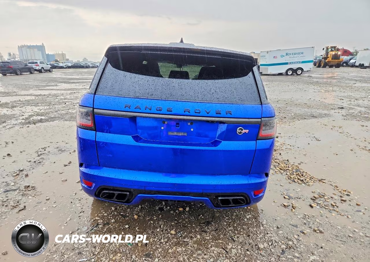 2019 Land Rover Range Rover Sport Svr VIN:SALWZ2SE8KA829201 - 6