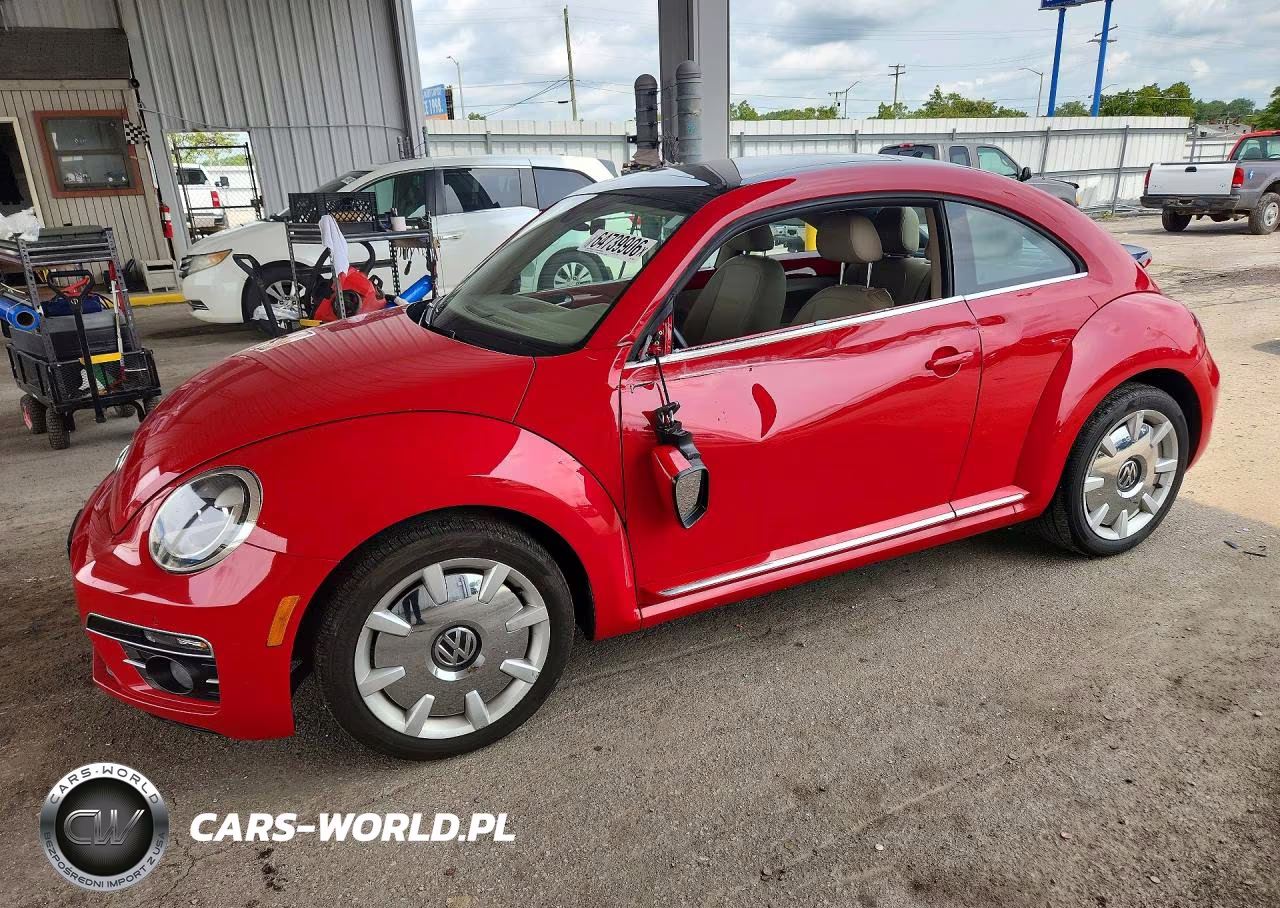 2019 Volkswagen Beetle Se VIN:3VWJD7AT6KM713511 - 1