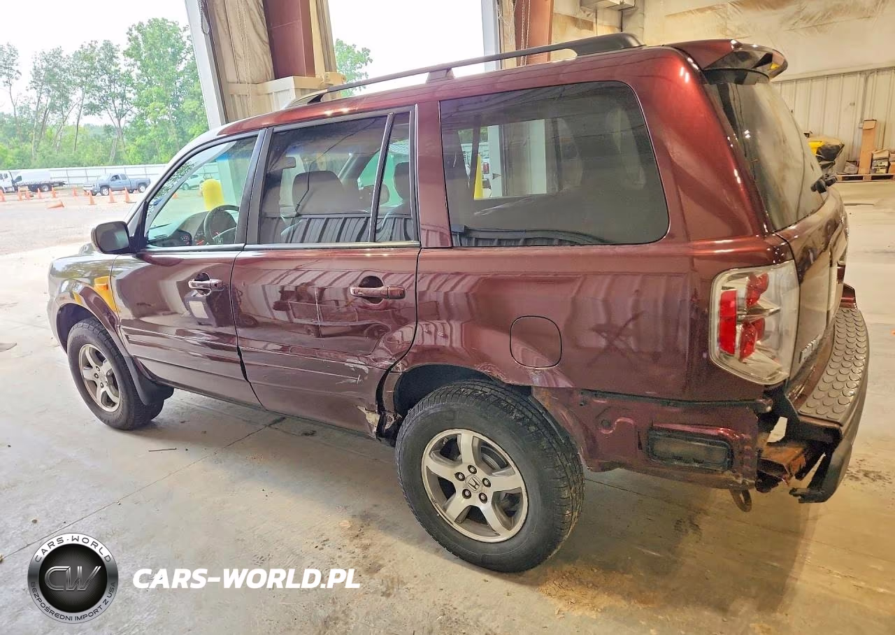 2008 Honda Pilot Exl VIN:5FNYF18678B003992 - 2
