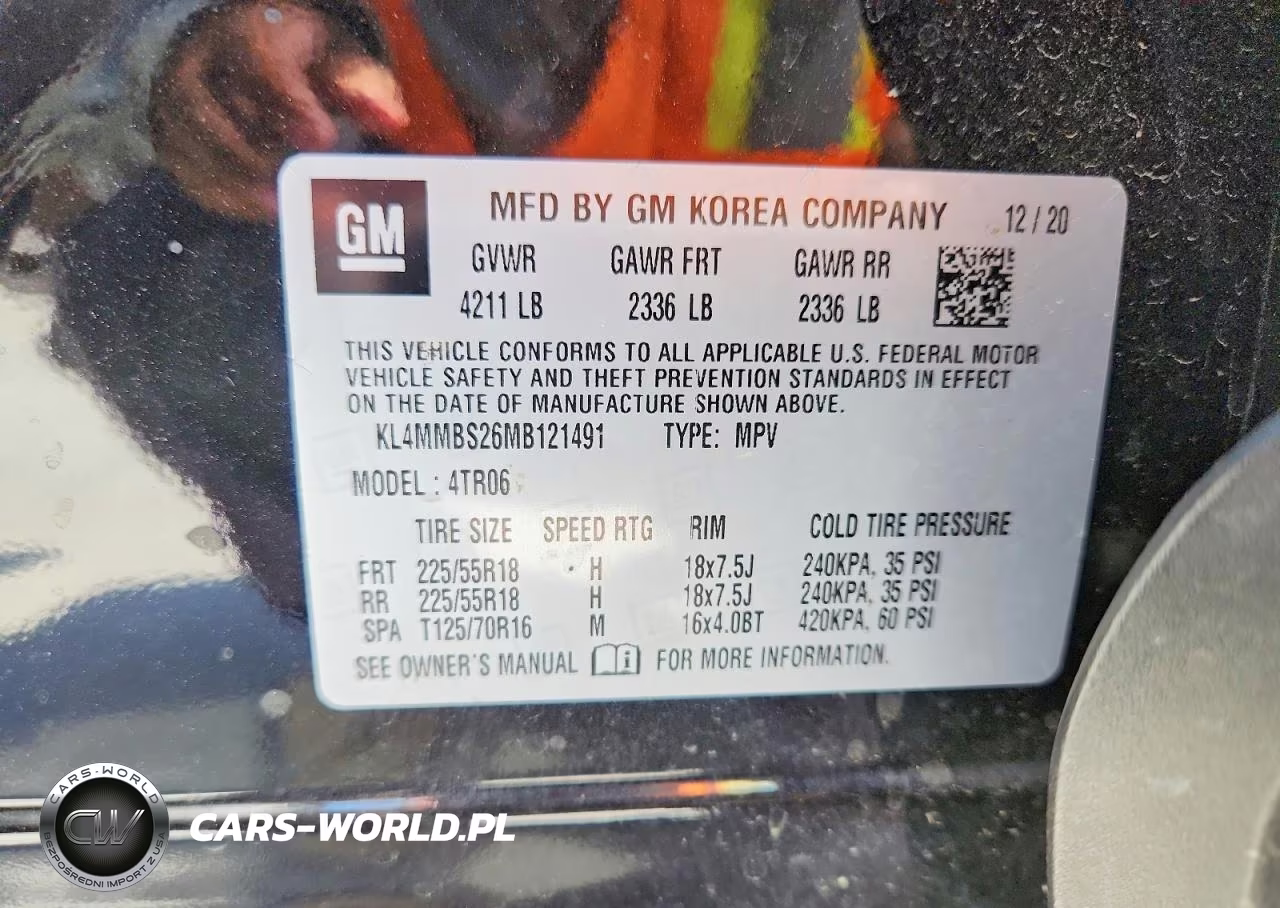 2021 Buick Encore Gx Preferred VIN:KL4MMBS26MB121491 - 13