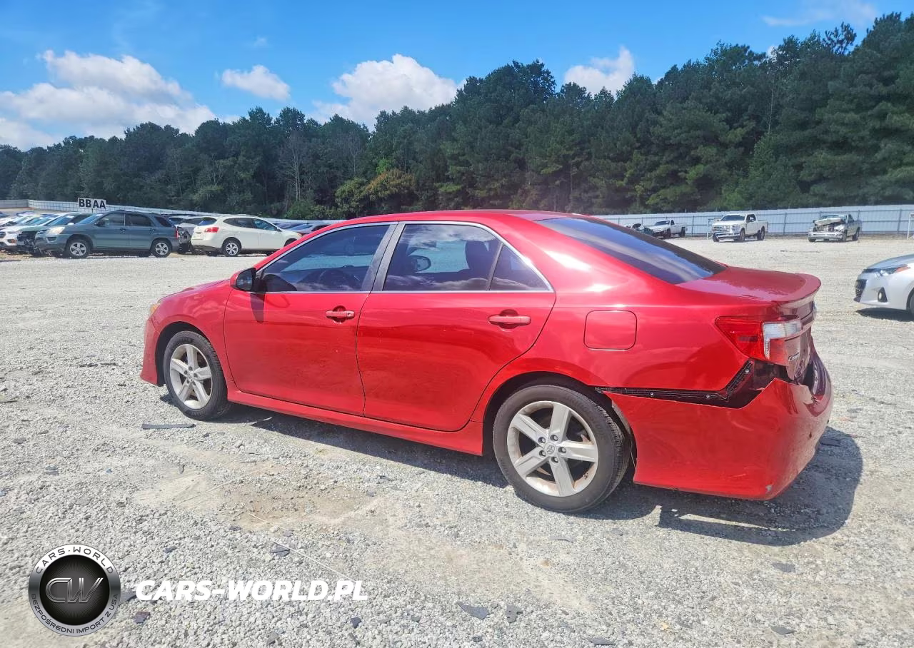 2012 Toyota Camry Se VIN:4T1BF1FK6CU550706 - 2