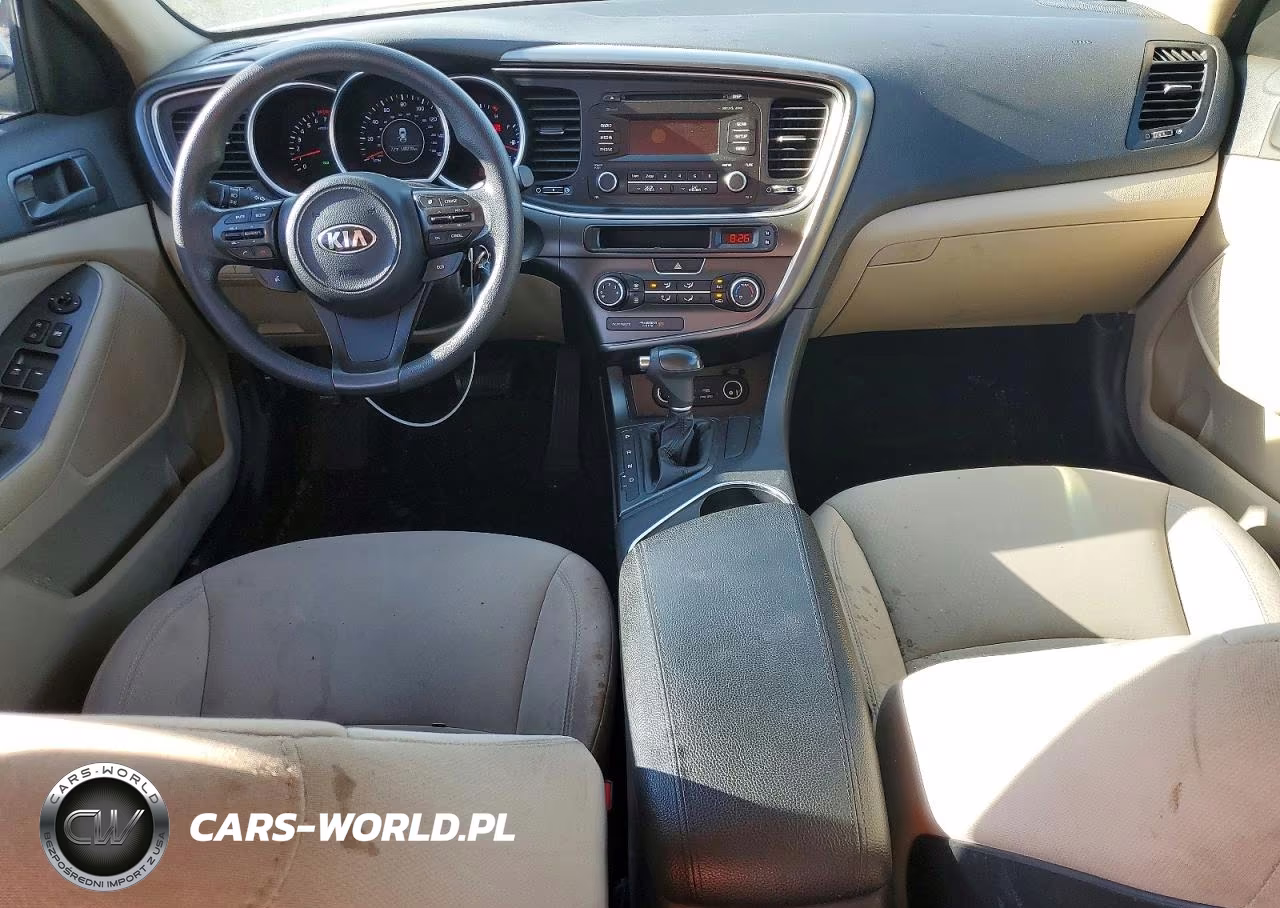 2015 Kia Optima Lx VIN:KNAGM4A74F5653025 - 8