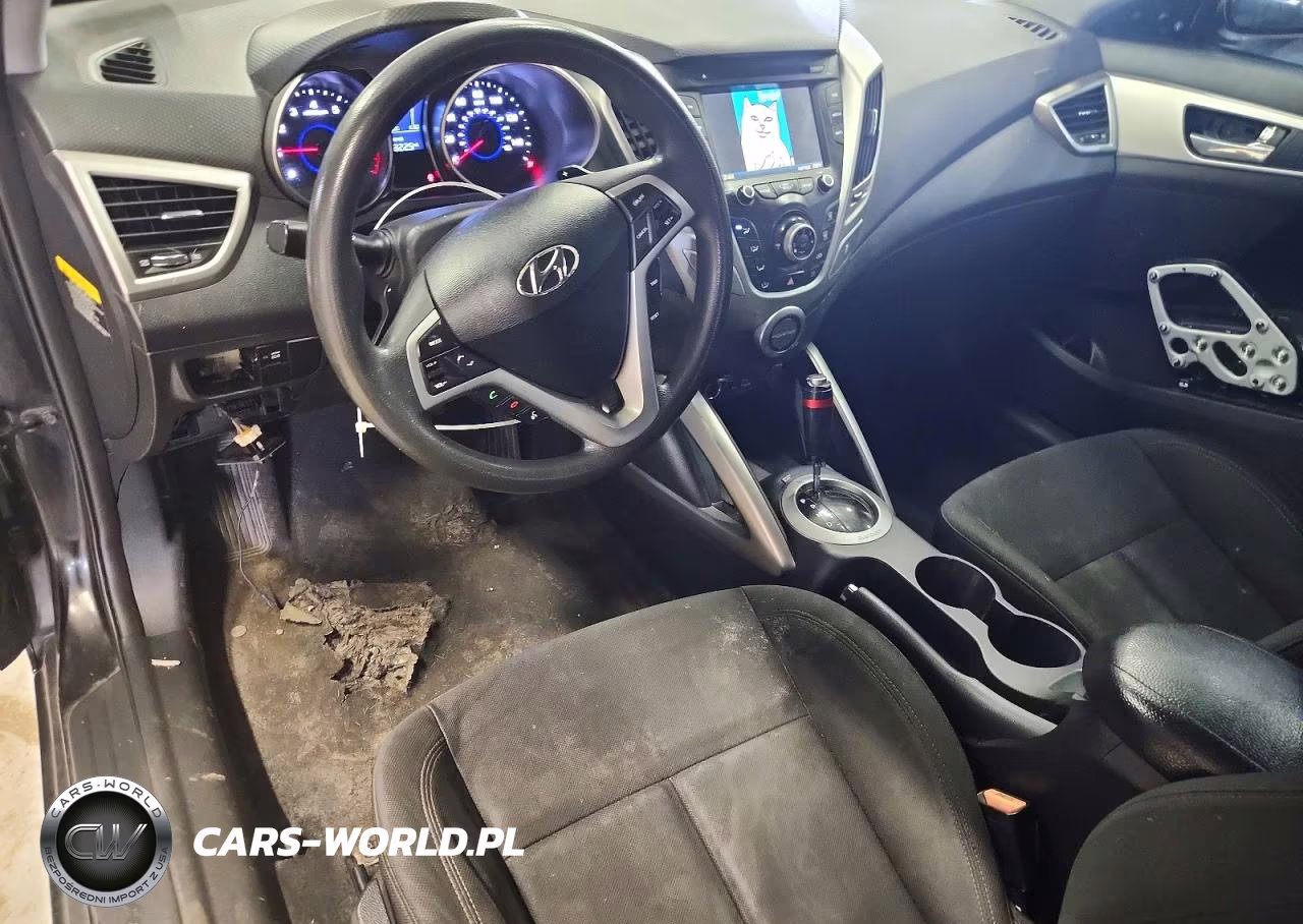 2013 Hyundai Veloster Base VIN:KMHTC6AD9DU162339 - 8