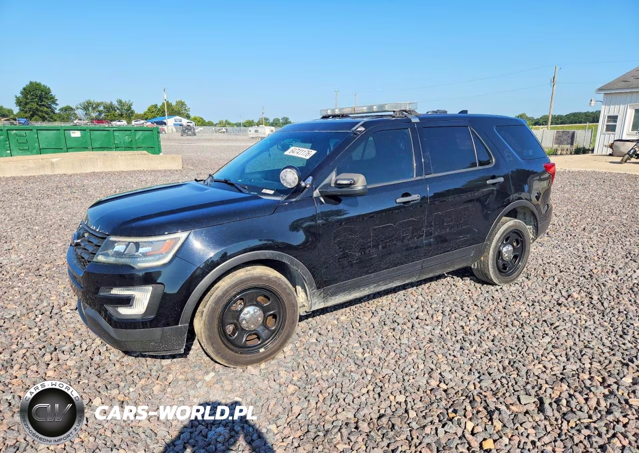 2016 Ford Explorer Police Interceptor VIN:1FM5K8AR2GGC91738 - 1