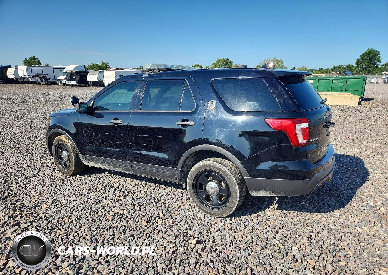 2016 Ford Explorer Police Interceptor VIN:1FM5K8AR2GGC91738 - 2