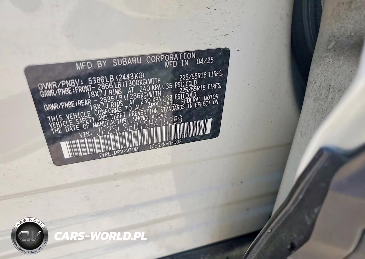 2025 Subaru Forester Premium VIN:JF2SLSED1SH415289 - 13