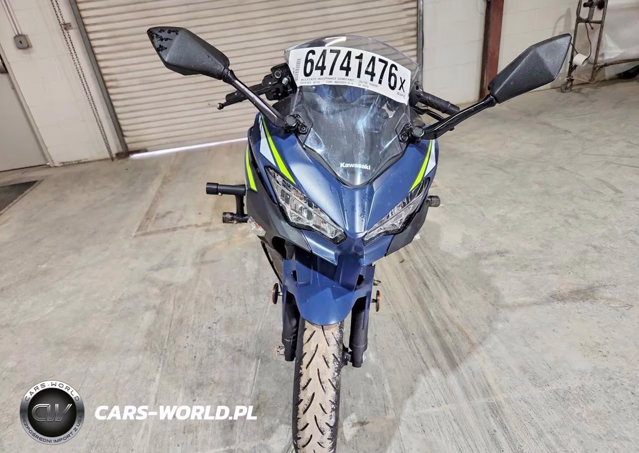 2022 Kawasaki Ex400 VIN:JKAEXKH10NDAH4750 - 2