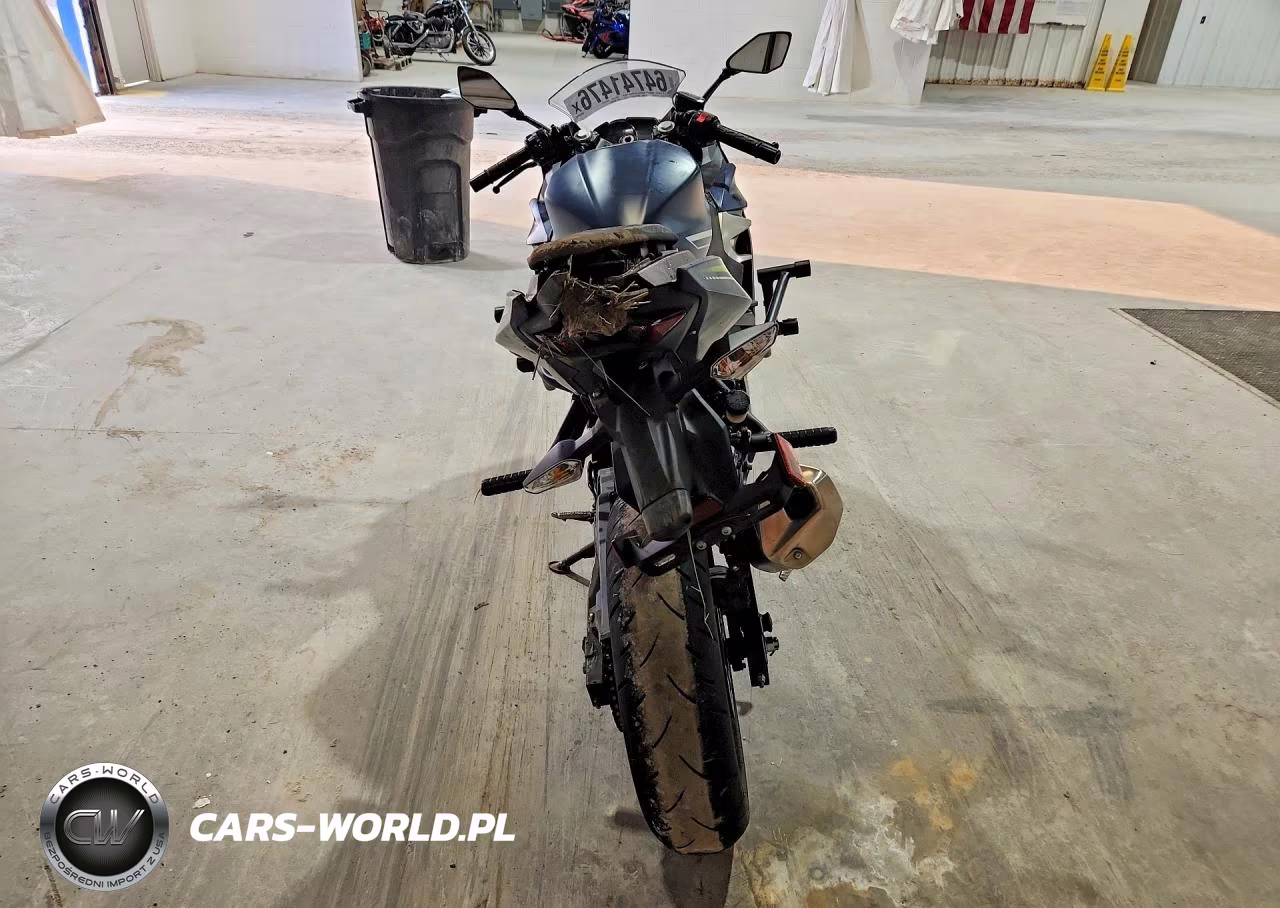 2022 Kawasaki Ex400 VIN:JKAEXKH10NDAH4750 - 4
