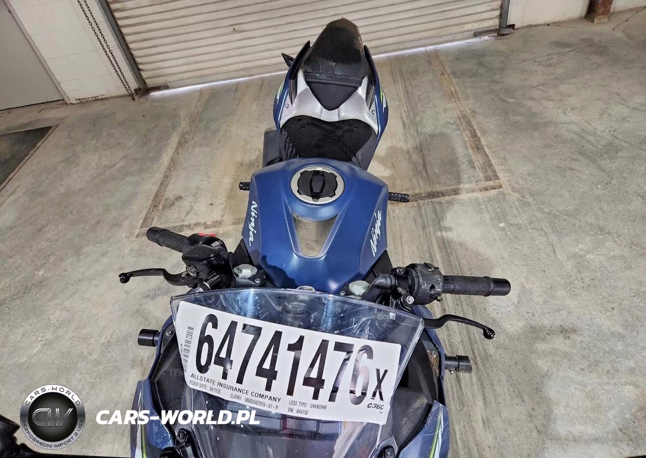 2022 Kawasaki Ex400 VIN:JKAEXKH10NDAH4750 - 5