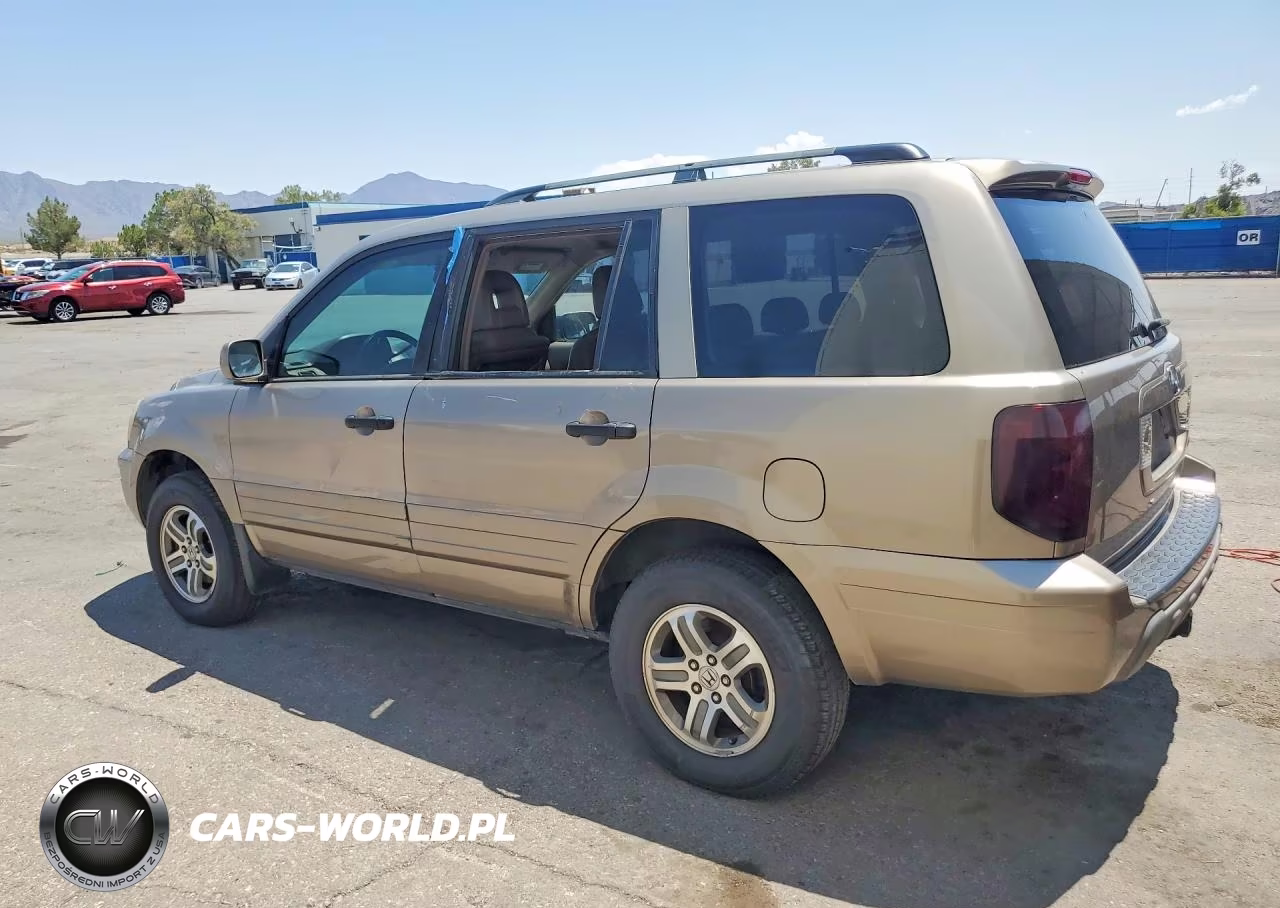 2004 Honda Pilot Exl VIN:2HKYF18514H622719 - 2