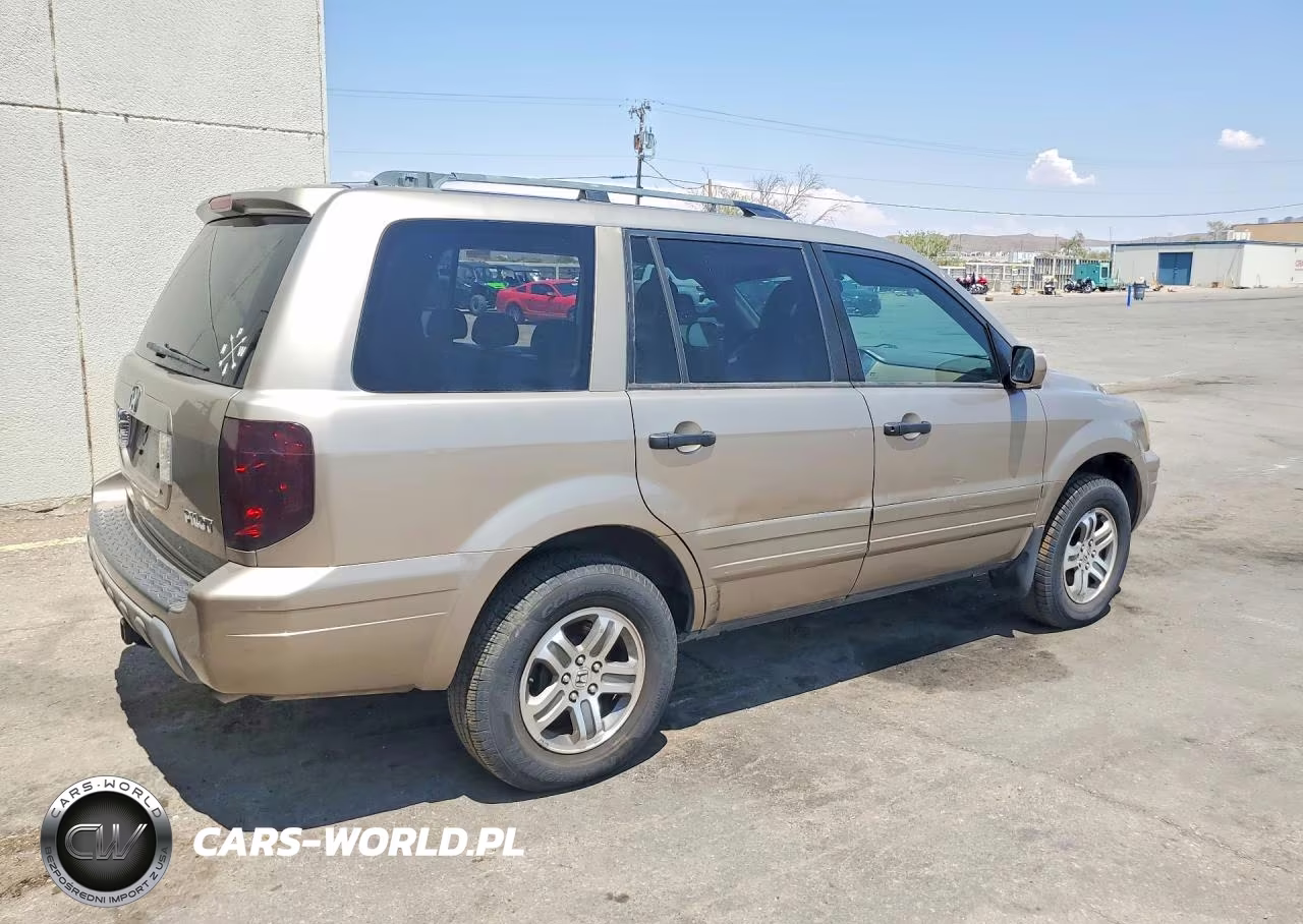 2004 Honda Pilot Exl VIN:2HKYF18514H622719 - 3