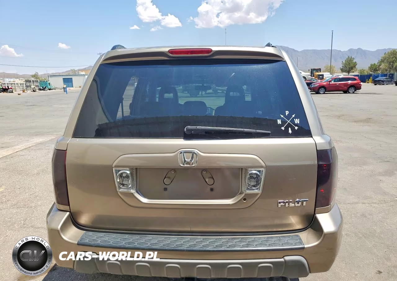 2004 Honda Pilot Exl VIN:2HKYF18514H622719 - 6