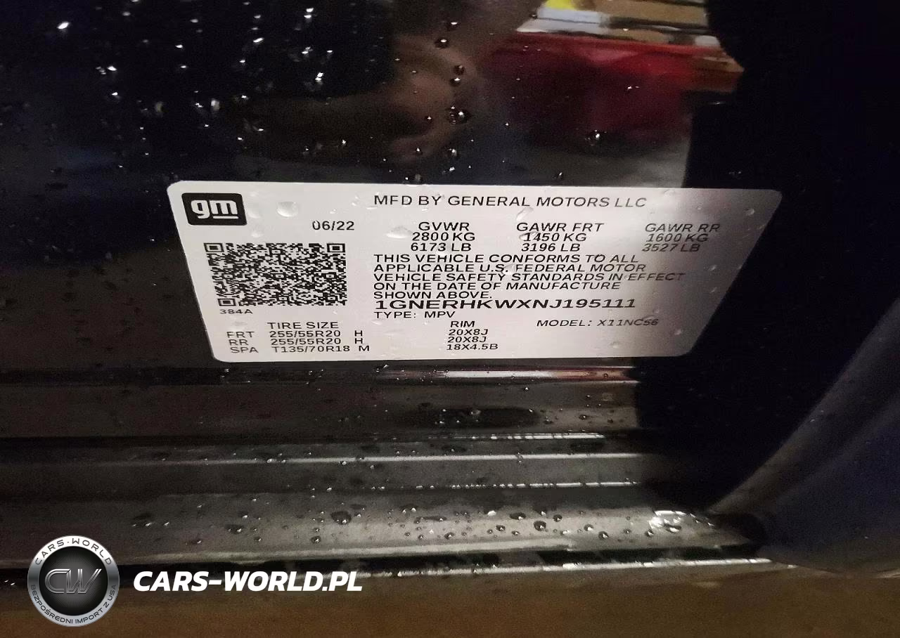 2022 Chevrolet Traverse Lt VIN:1GNERHKWXNJ195111 - 13