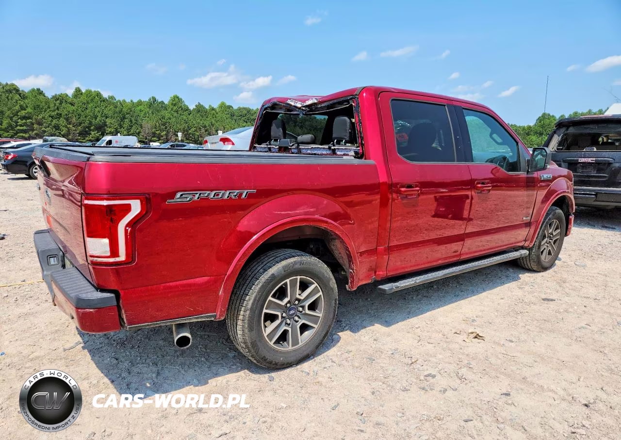 2016 Ford F150 Supercrew VIN:1FTEW1CG4GFA51656 - 3