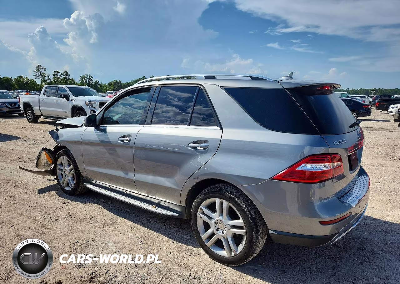 2015 Mercedes-Benz Ml 350 VIN:4JGDA5JBXFA605606 - 2