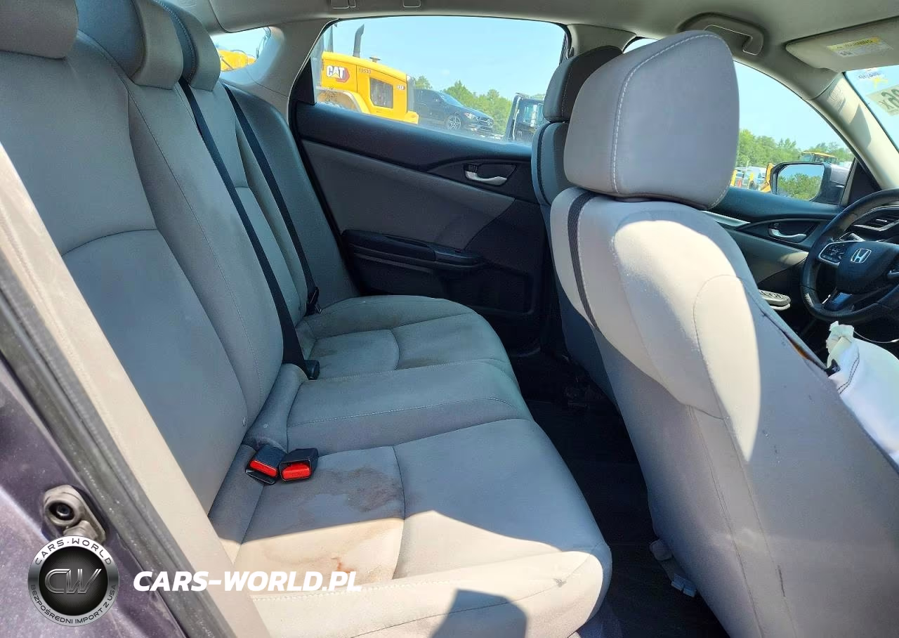 2020 Honda Civic Lx VIN:19XFC2F63LE017606 - 10