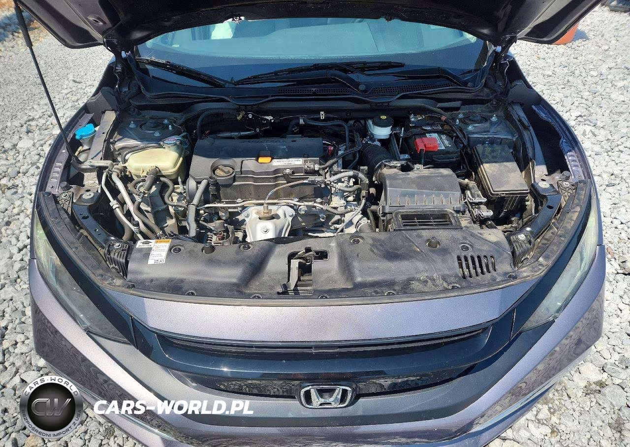 2020 Honda Civic Lx VIN:19XFC2F63LE017606 - 11