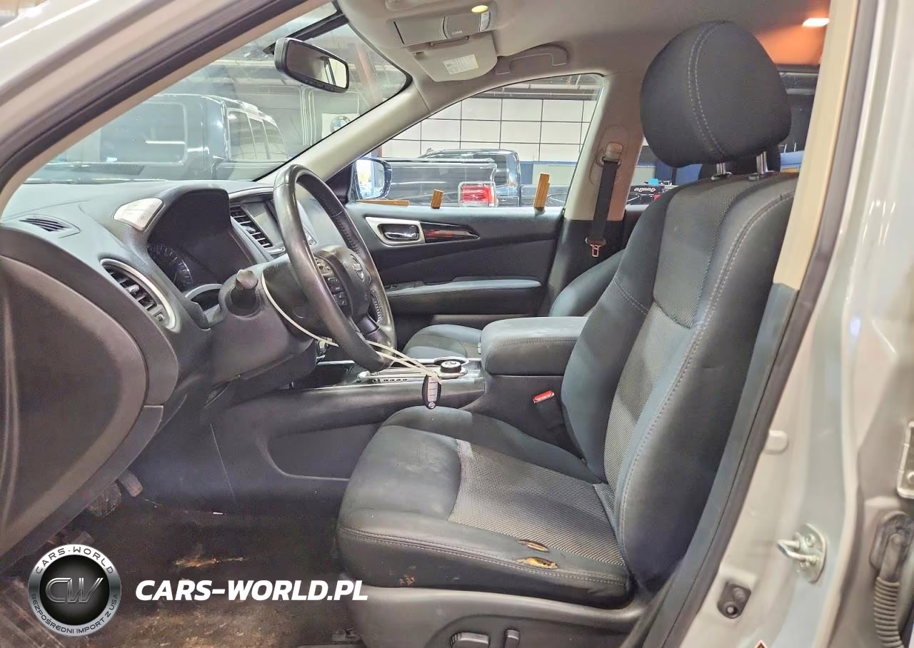 2017 Nissan Pathfinder Sv VIN:5N1DR2MM1HC670100 - 7