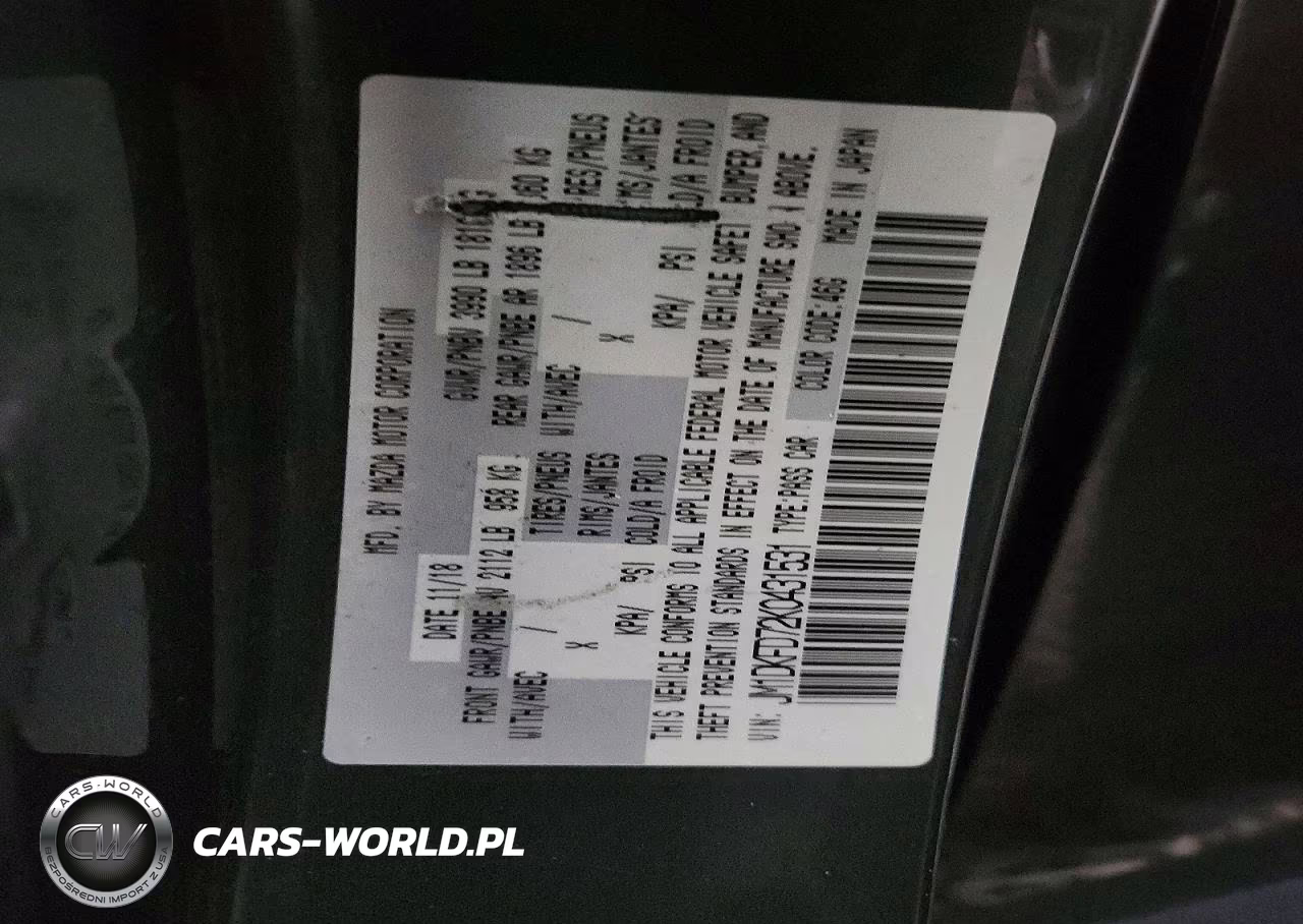 2019 Mazda Cx-3 Grand Touring VIN:JM1DKFD72K0431531 - 14