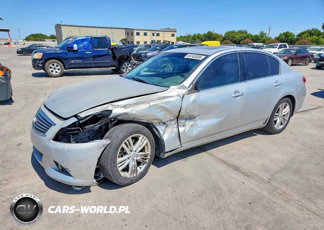 2012 Infiniti G37 Sedan Journey VIN:JN1CV6AP1CM932334 - 1