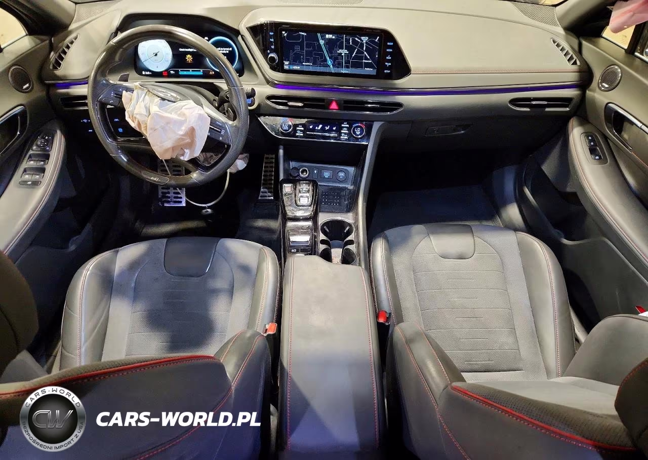 2022 Hyundai Sonata N Line VIN:KMHL14JC7NA218895 - 8