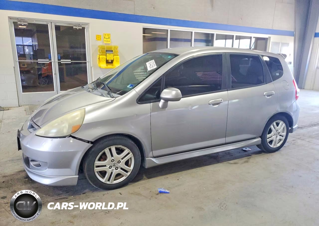 2007 Honda Fit S VIN:JHMGD38627S000382 - 1