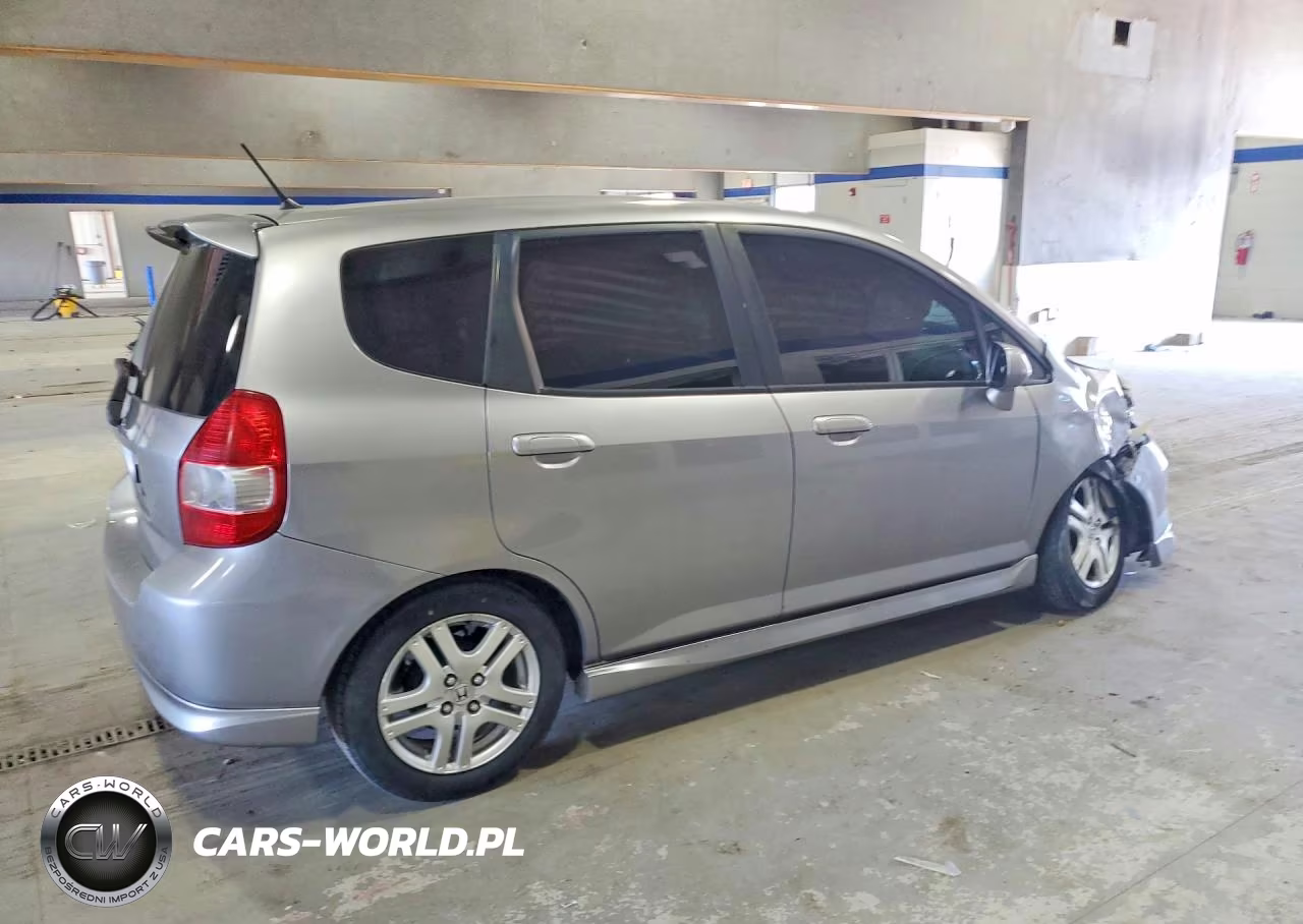 2007 Honda Fit S VIN:JHMGD38627S000382 - 3