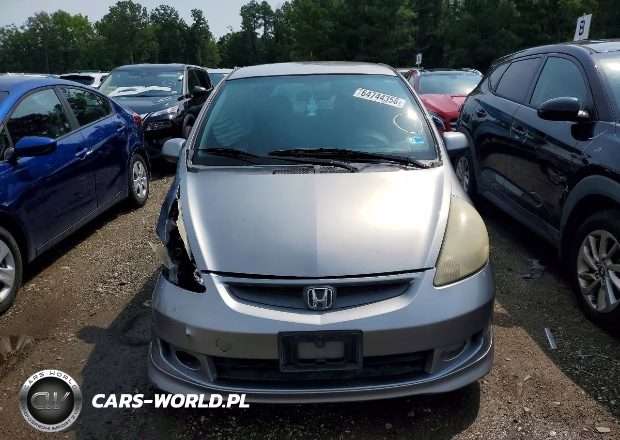 2007 Honda Fit S VIN:JHMGD38627S000382 - 5