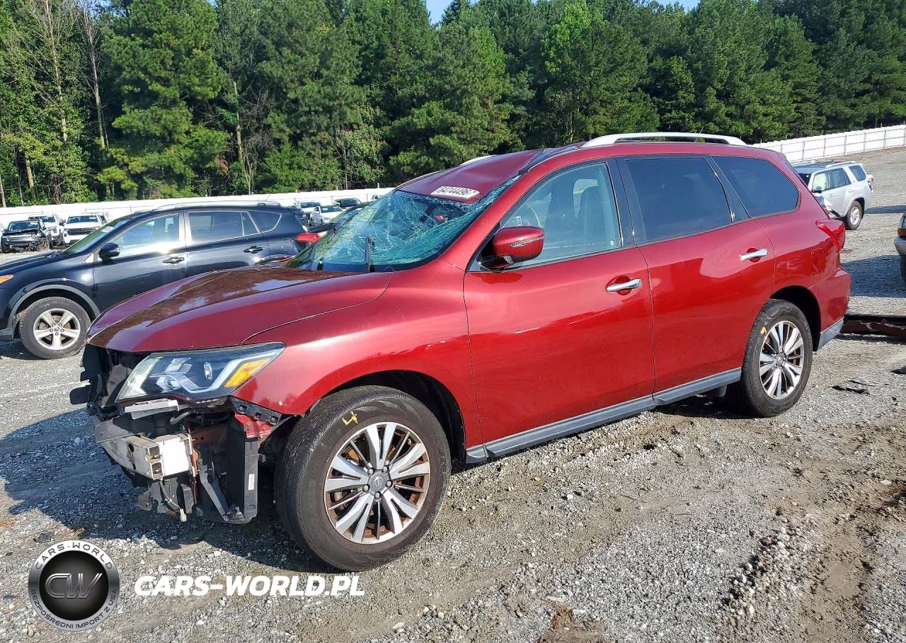 2018 Nissan Pathfinder Sv VIN:5N1DR2MM4JC641762 - 1