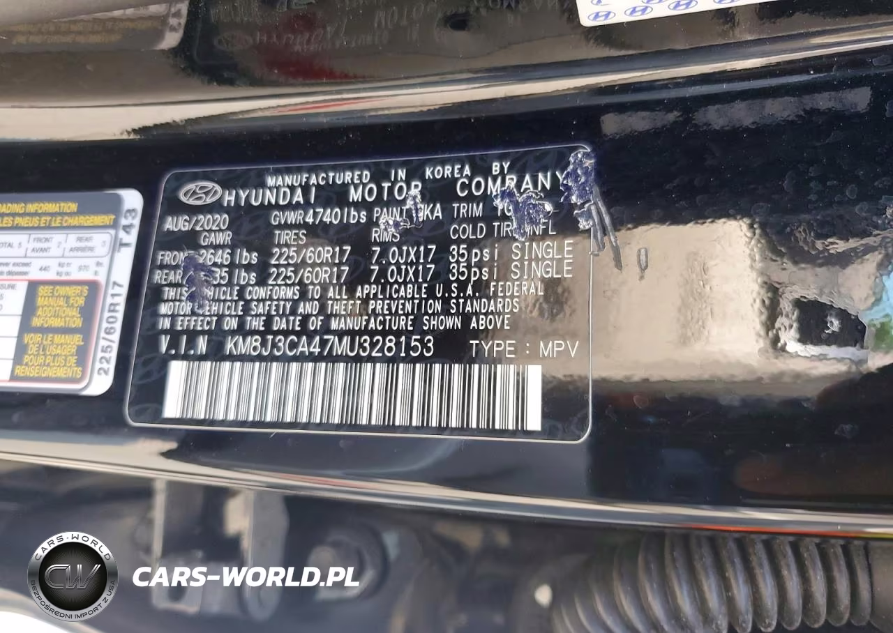 2021 Hyundai Tucson Value VIN:KM8J3CA47MU328153 - 13